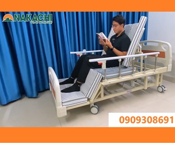 Giường Bệnh Nhân Điều khiển điện 17 chức năng Nakachi NC-04DT